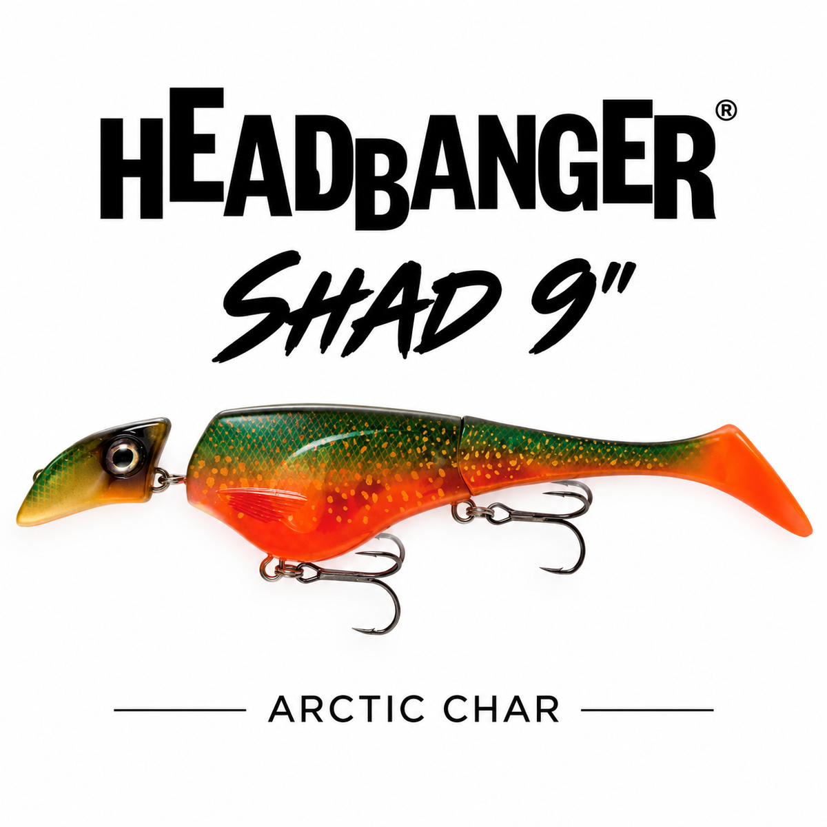 HEADBANGER SHAD Swimbait - 9"