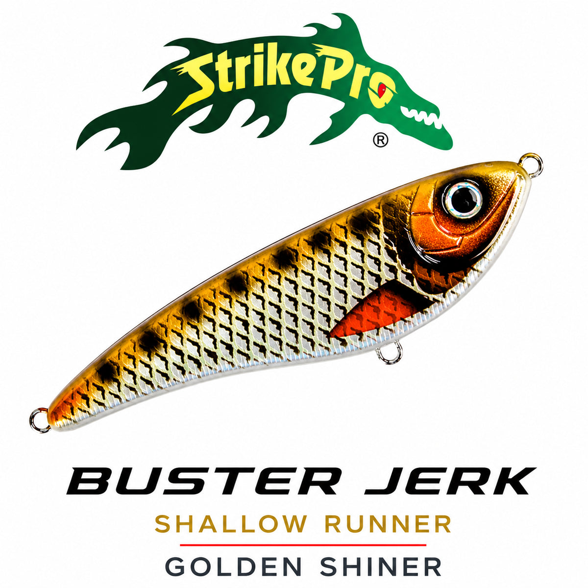 Strike Pro Buster Jerk Shallow Runner Twitch Bait