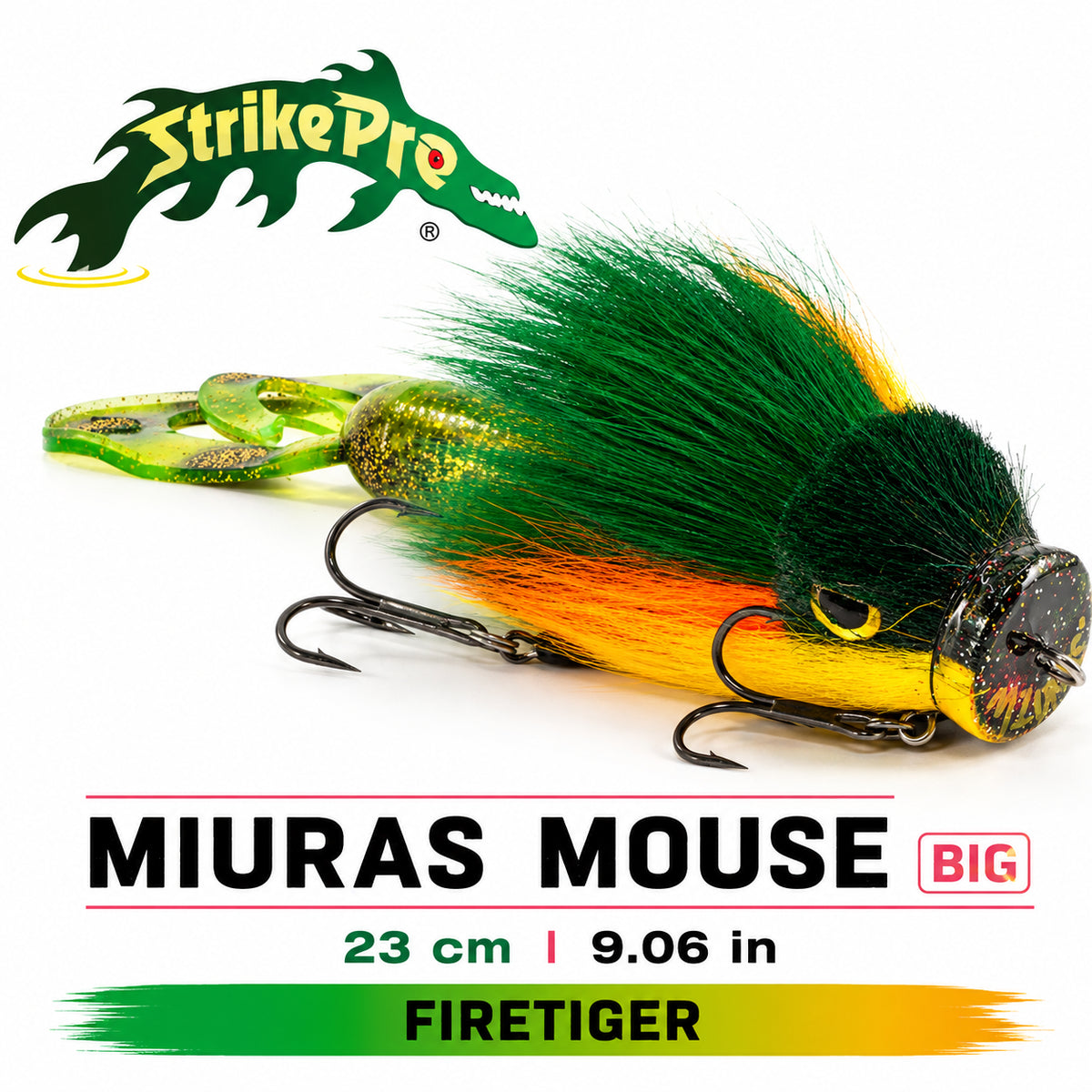 Strike Pro Miuras Mouse Big 23 cm (9")