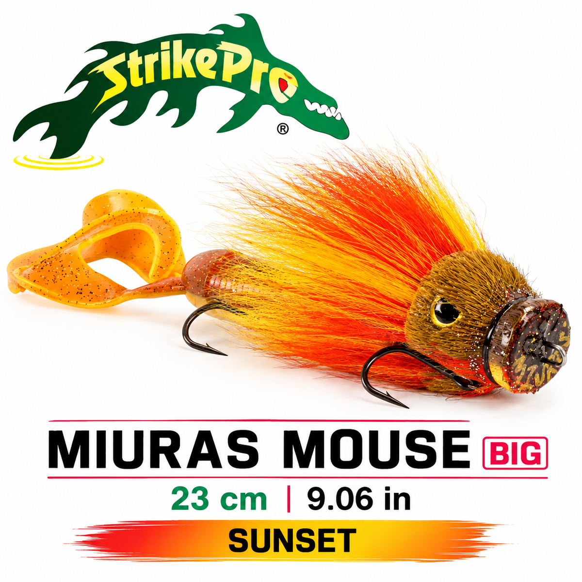 Strike Pro Miuras Mouse Big 23 cm (9")