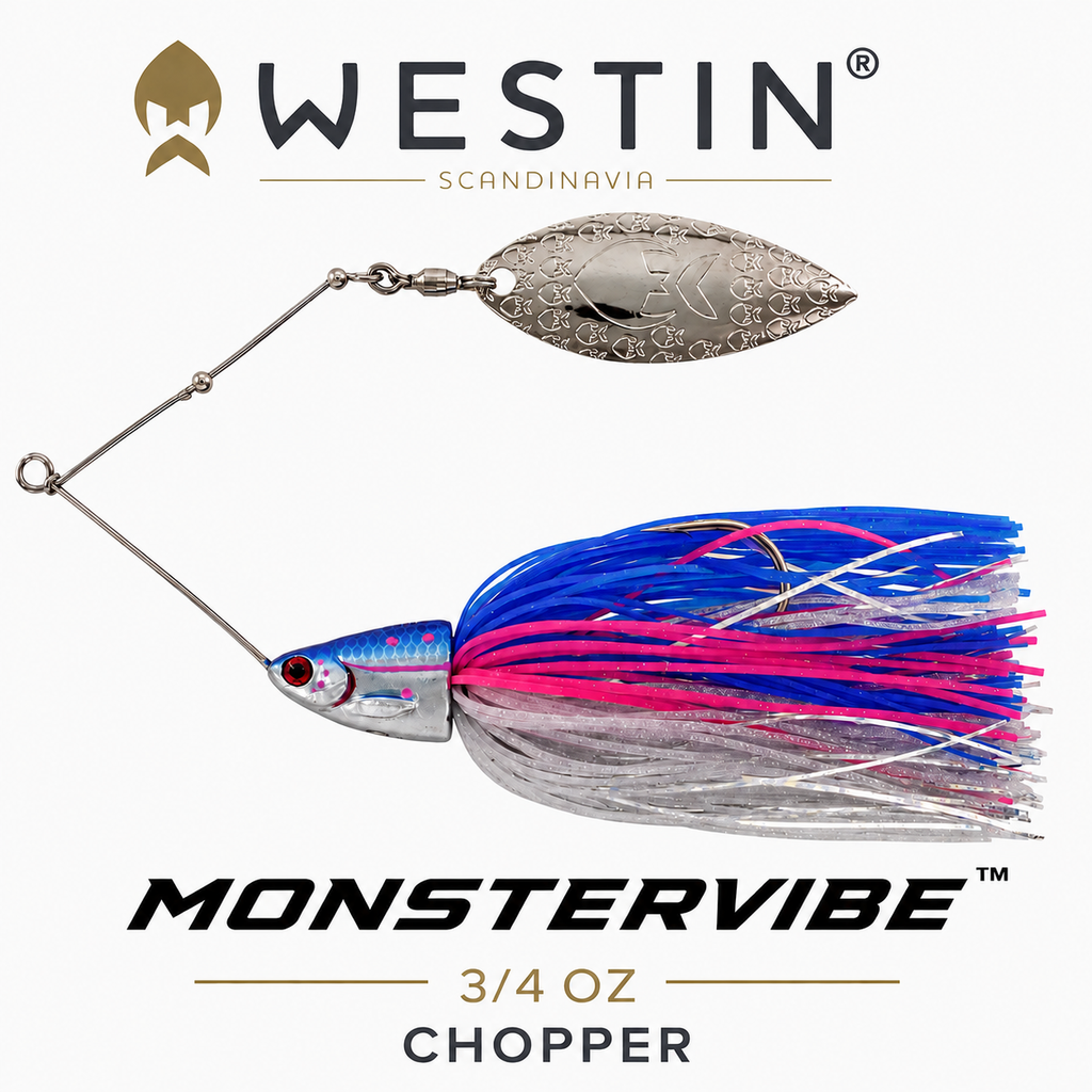 Westin MonsterVibe 3/4oz Spinnerbait - Small