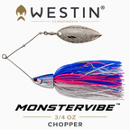 Westin MonsterVibe 3/4oz Spinnerbait - Small