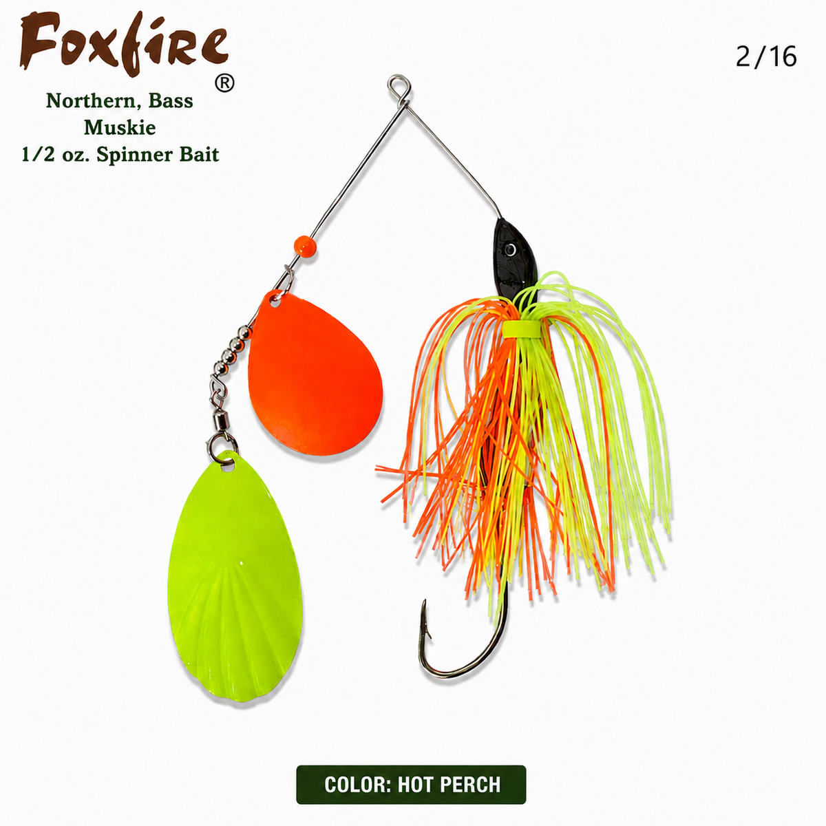 Foxfire Pike 1/2oz Spinnerbait