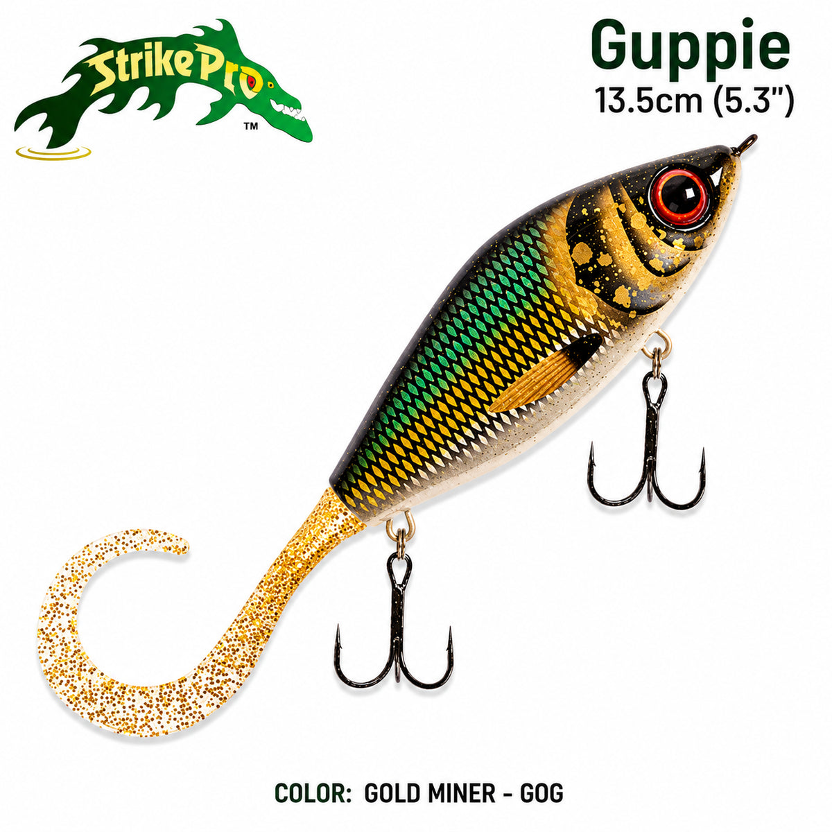 Strike Pro Guppie Glidebait