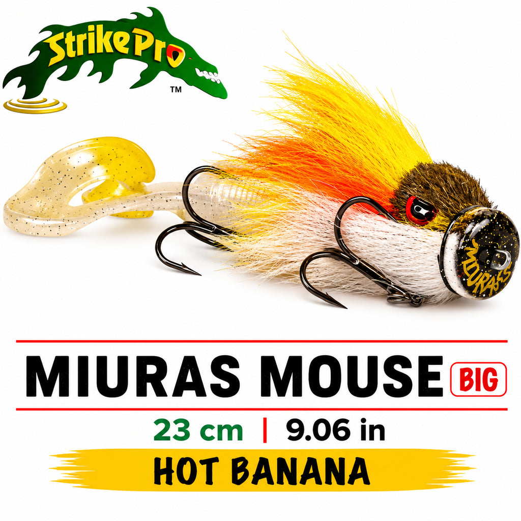Strike Pro Miuras Mouse Big 23 cm (9")