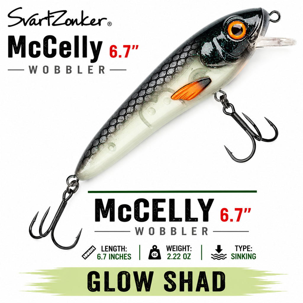 Svartzonker McCelly 17 cm (6.7") Wobbler