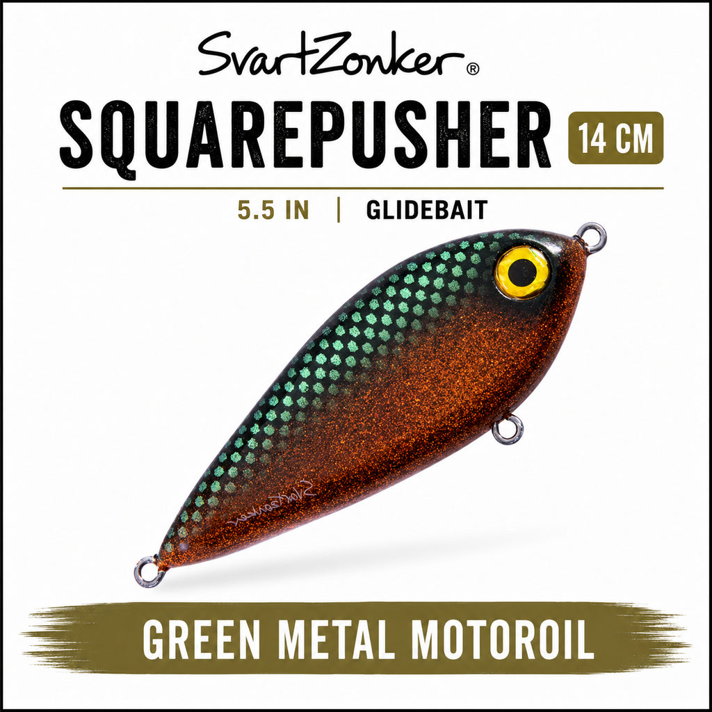 Svartzonker Squarepusher 14 cm (5.5) Glidebait