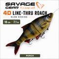 Savage Gear 4D Line-Thru Roach - Perch 18 cm