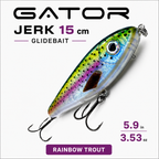 Gator Jerk 15 cm (6")