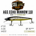 AGS Echo Minnow 110 - 4 1/3"