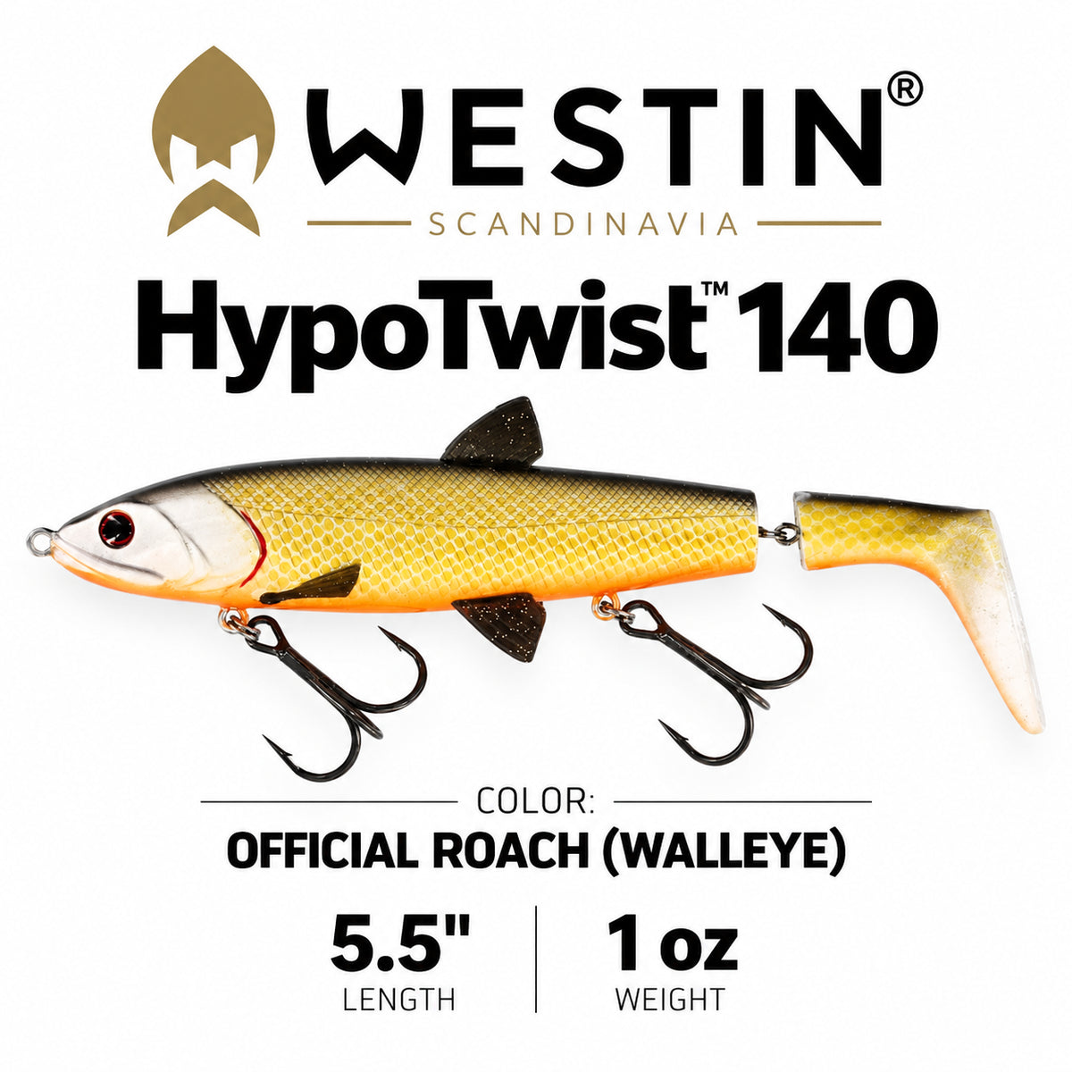 Westin HypoTwist Pike Topwater