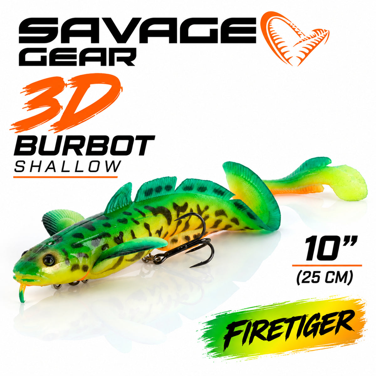 Savage Gear 3D Burbot Shallow 25 cm (10")