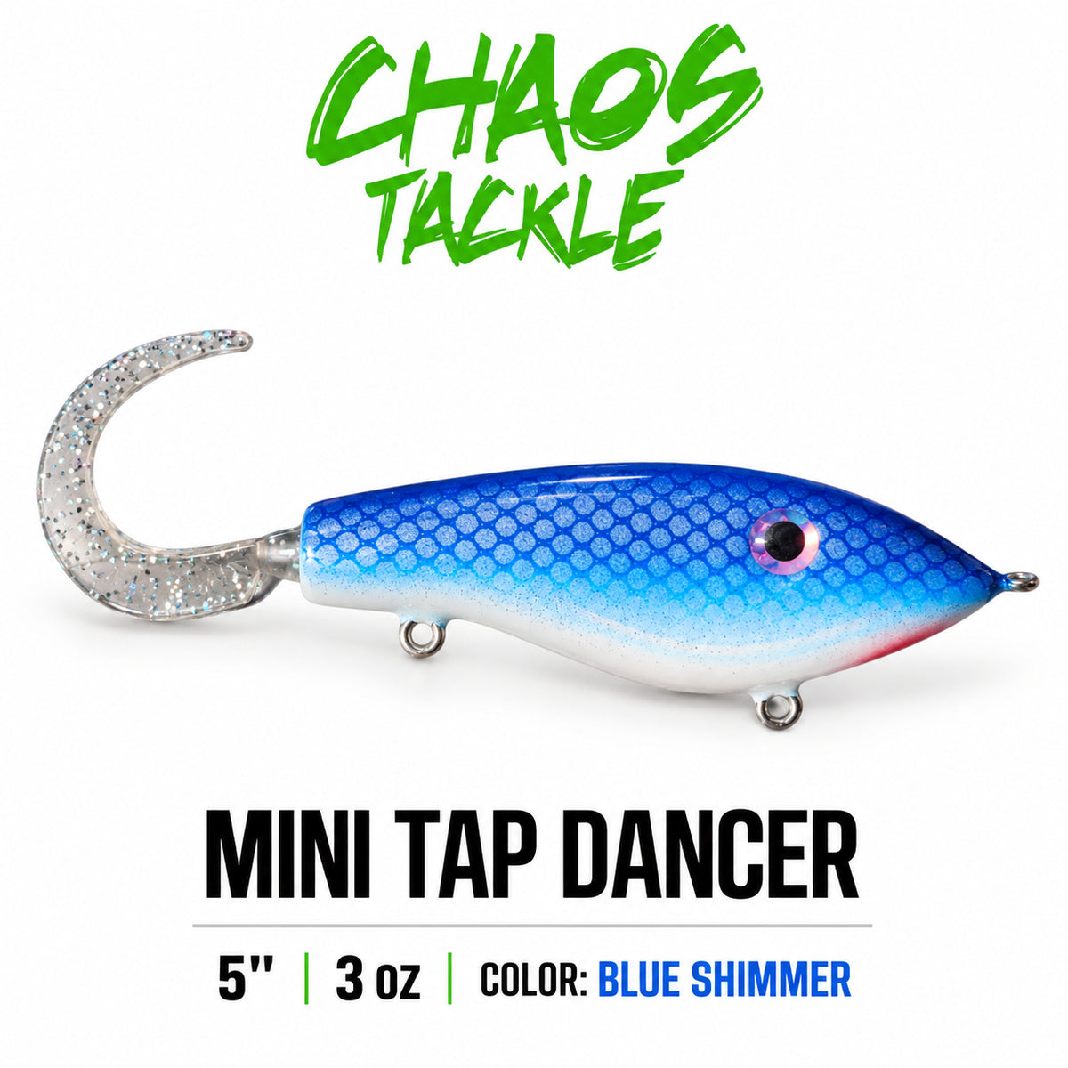 Chaos Tackle MINI TAP DANCER Glide Bait