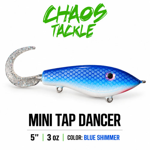 Chaos Tackle MINI TAP DANCER Glide Bait