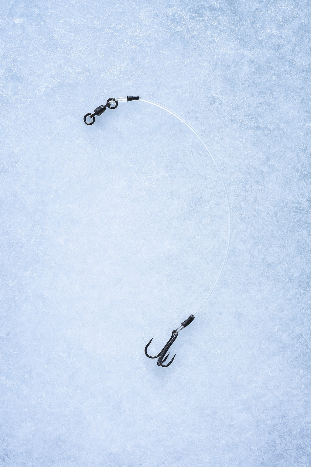 Ice Fishing Pike Leader & Hooks (Pack of 2)