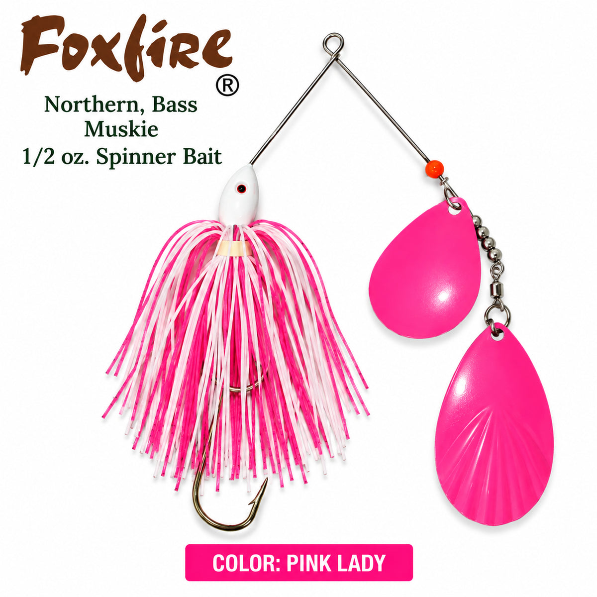 Foxfire Pike 1/2oz Spinnerbait