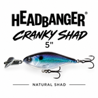 HEADBANGER Cranky Shad 5"