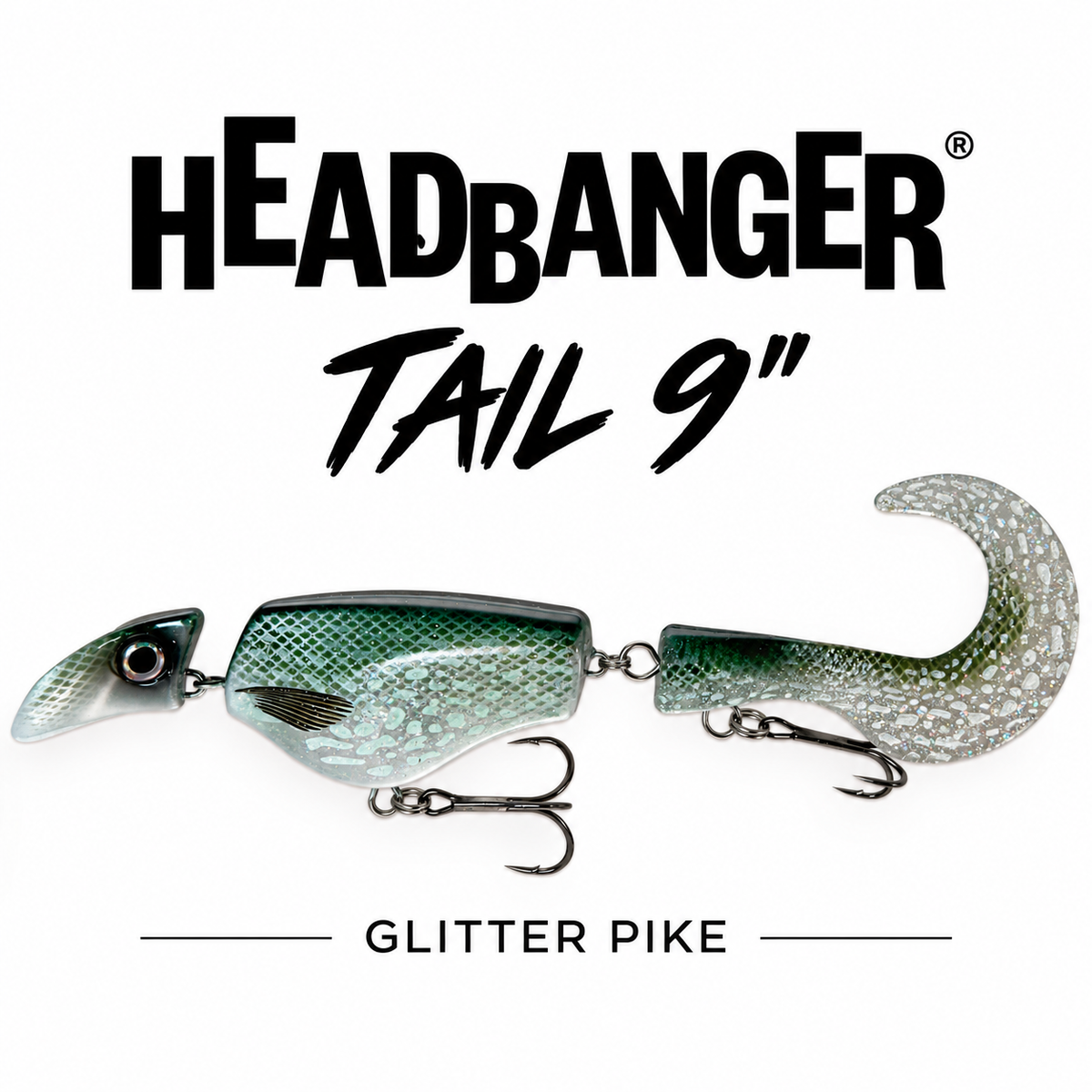 HEADBANGER Tail Swimbait - 9"