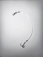 Ice Fishing Pike Leader & Hooks (Pack of 2)