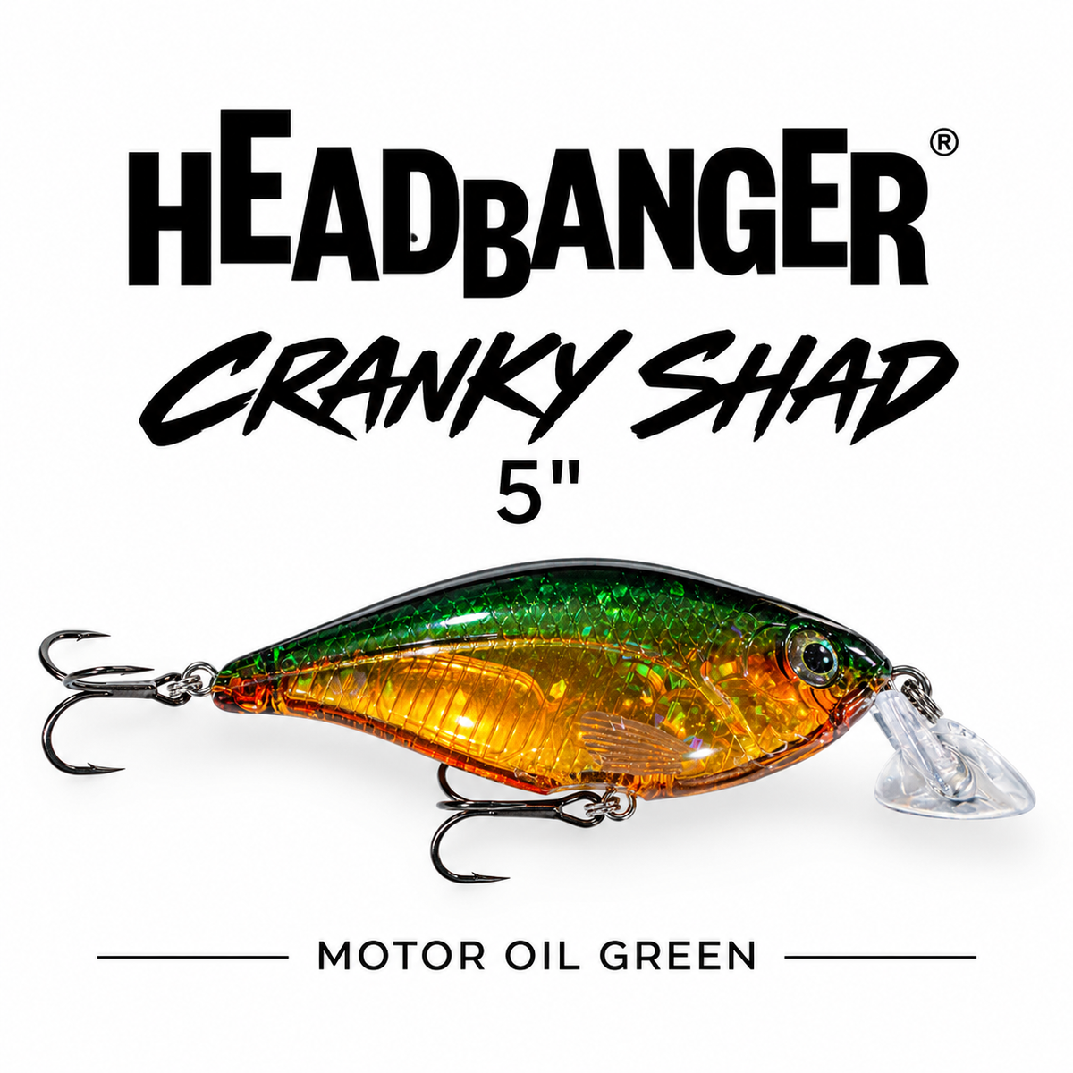 HEADBANGER Cranky Shad 5"