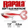 Rapala Soft Olio Mustache Prerigged 18 cm