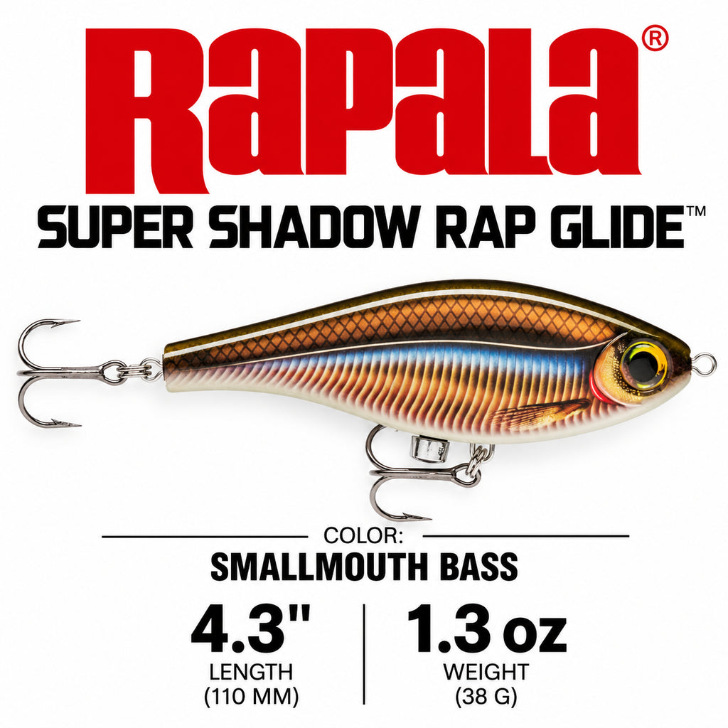 Rapala Super Shadow Rap Jerk Glide 1pc