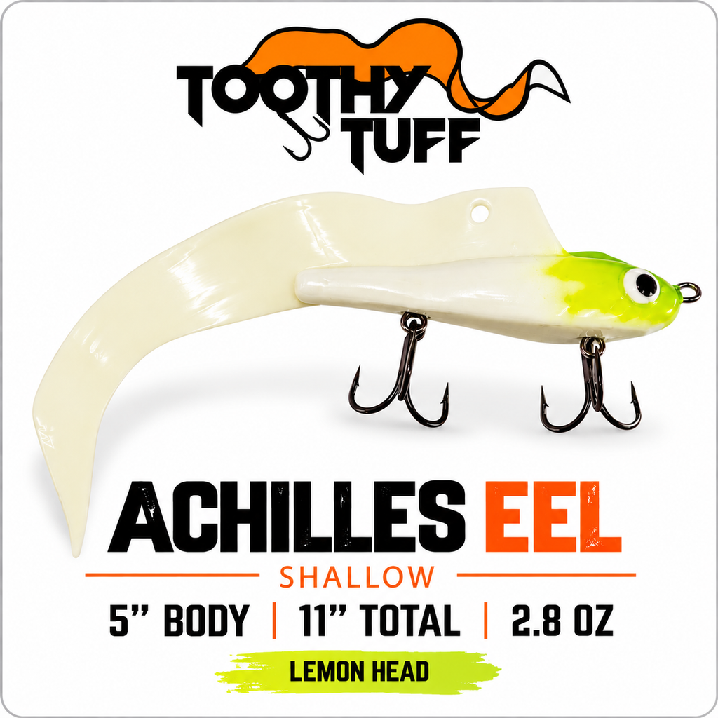 Toothy Tuff Achilles Eel - 5" Shallow