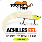 Toothy Tuff Achilles Eel - 5" Shallow