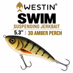 Westin Swim 5.3" Suspending Glide Bait