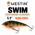 Westin Swim 5.3" Suspending Glide Bait