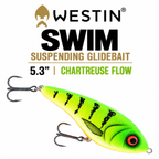 Westin Swim 5.3" Suspending Glide Bait