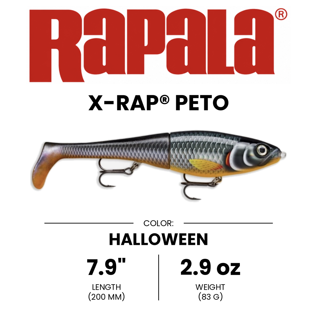 Rapala X-Rap Peto - 8"