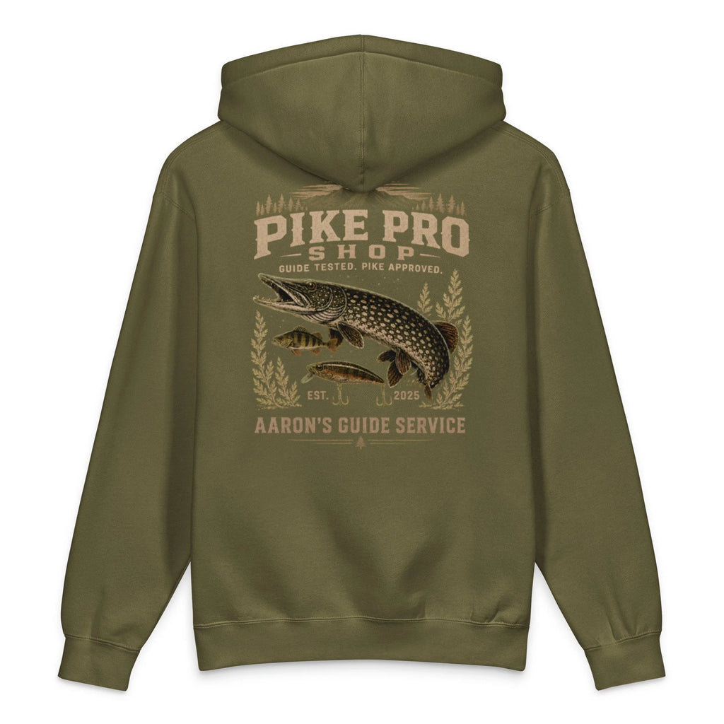 Pike Pro Shop Heavyweight Fishing Hoodie