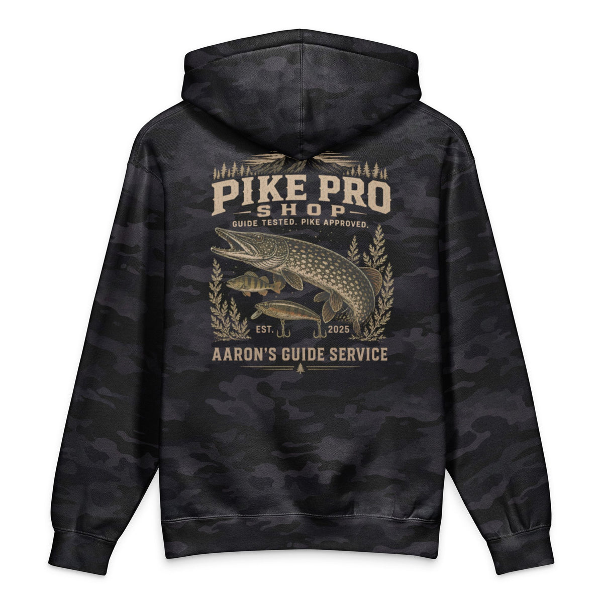 Pike Pro Shop Heavyweight Fishing Hoodie