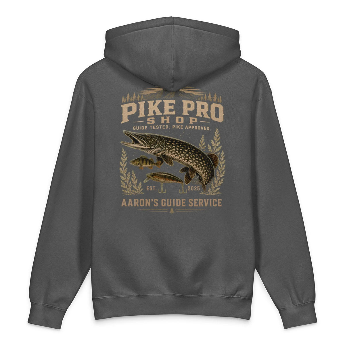 Pike Pro Shop Heavyweight Fishing Hoodie