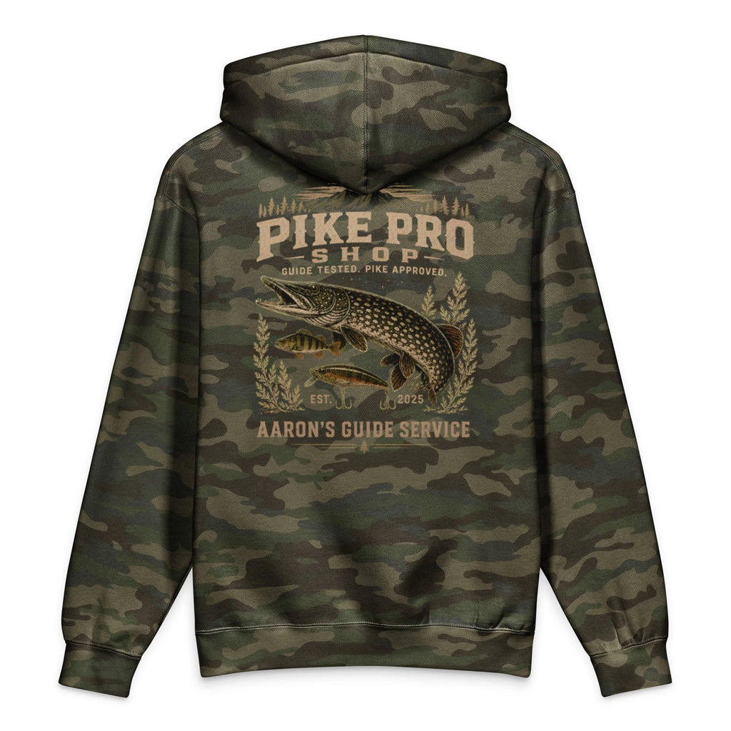 Pike Pro Shop Heavyweight Fishing Hoodie