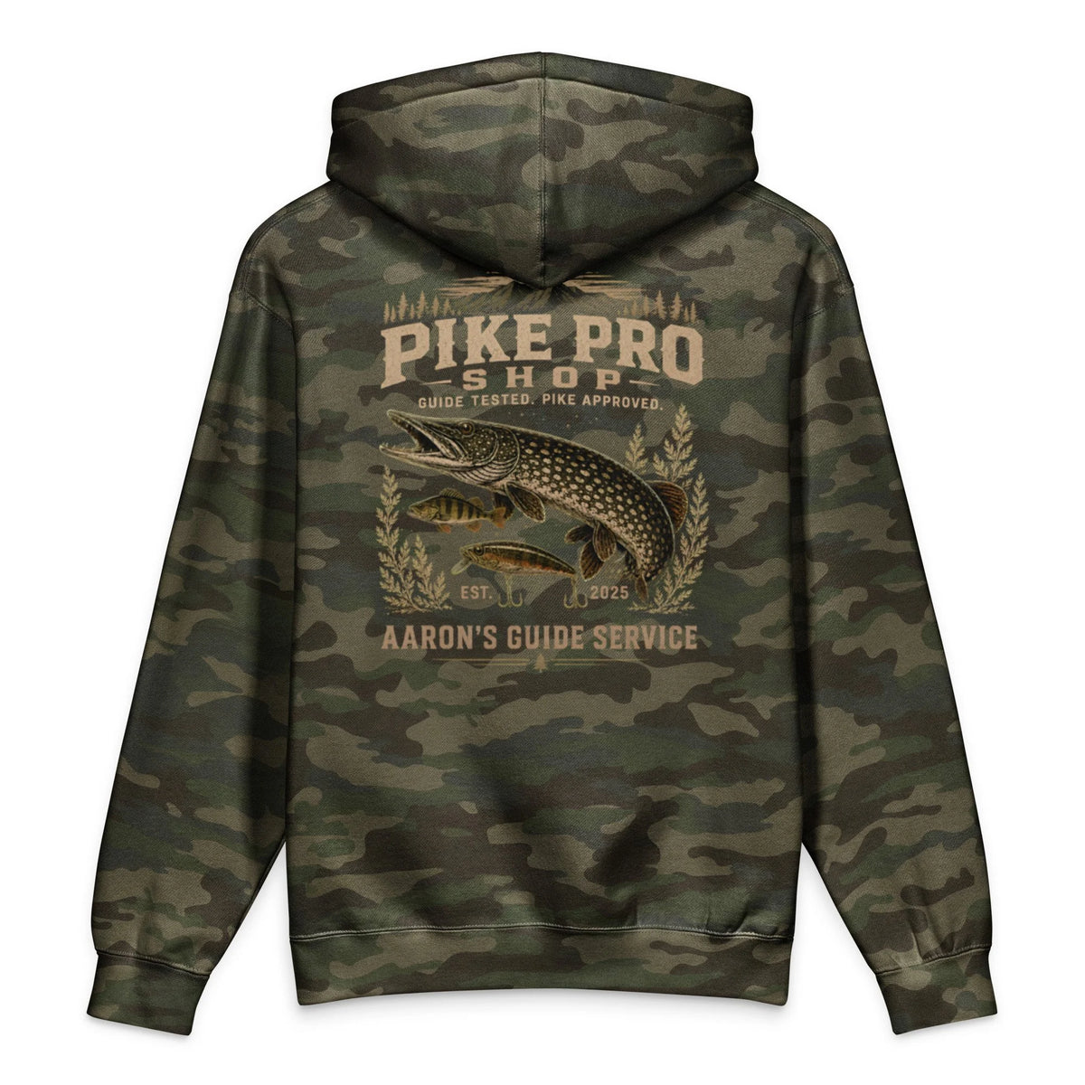 Pike Pro Shop Heavyweight Fishing Hoodie