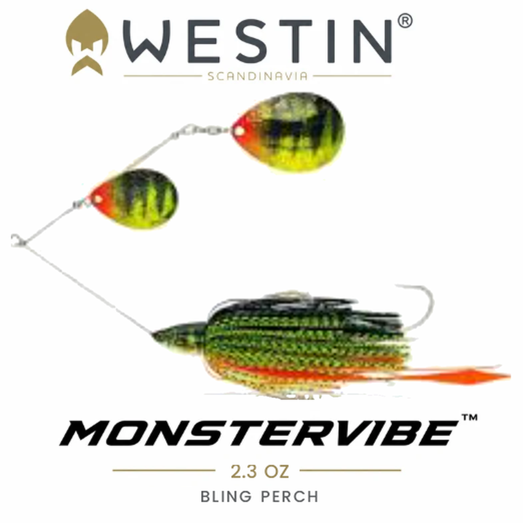Westin MonsterVibe Colorado V2 2.25oz Spinnerbait