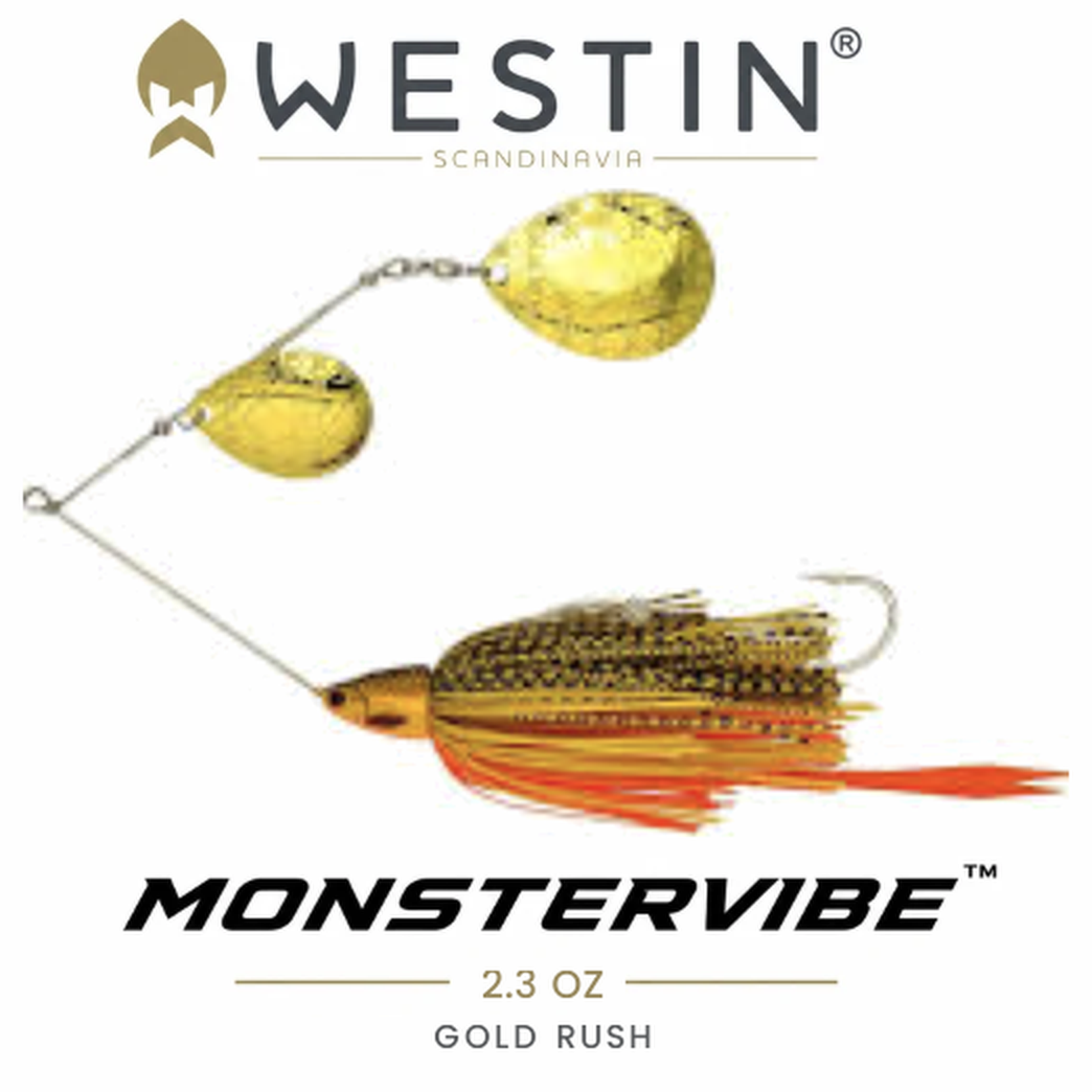 Westin MonsterVibe Colorado V2 2.25oz Spinnerbait