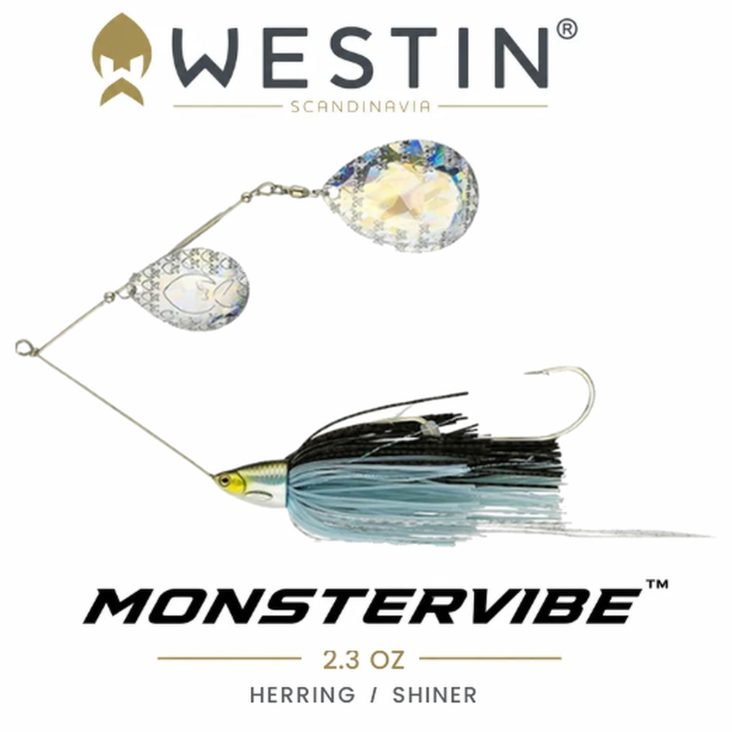 Westin MonsterVibe Colorado V2 2.25oz Spinnerbait